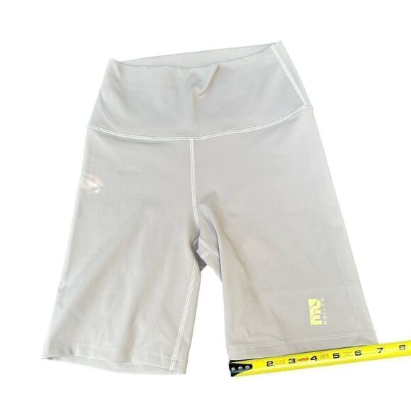 P.E. Nation Beige Biker Shorts - Picture 3 of 6